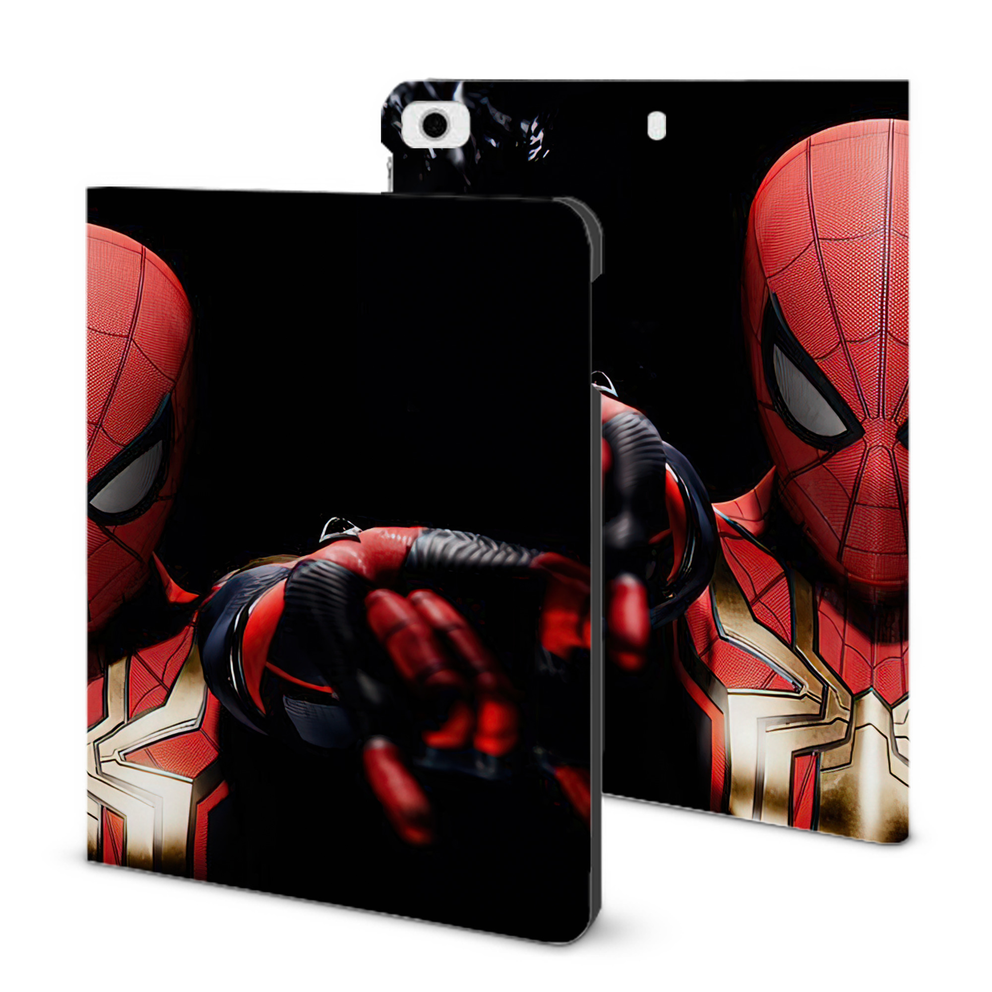 （画像用） アベンジャーズ The Avengers IPad ケース ブック型 PUレザー TPU 耐衝撃 軽量 薄型 ペン収納なし 全面保護 IPad 各モデル対応